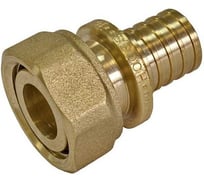 Переход с накидной гайкой на плоское уплотнение Hoobs 16x2.2-G1/2", 10 шт HB-PEXNG-162212