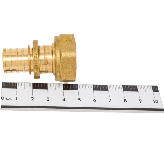 Переход с накидной гайкой на плоское уплотнение Hoobs 20x2.8-G3/4", 10 шт HB-PEXNG-202834
