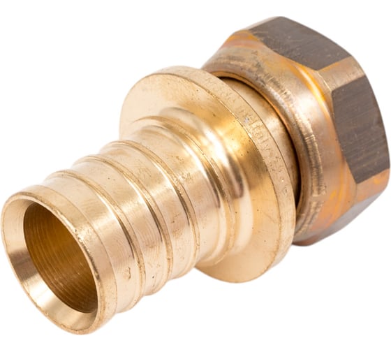 Переход с накидной гайкой на плоское уплотнение Hoobs 32x4.4-G1", 2 шт HB-PEXNG-324411