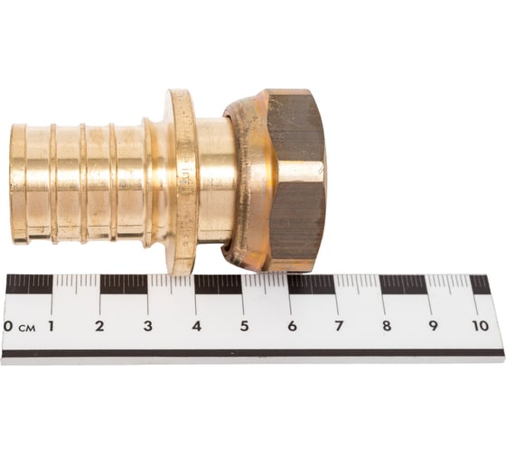 Переход с накидной гайкой на плоское уплотнение Hoobs 32x4.4-G1", 2 шт HB-PEXNG-324411
