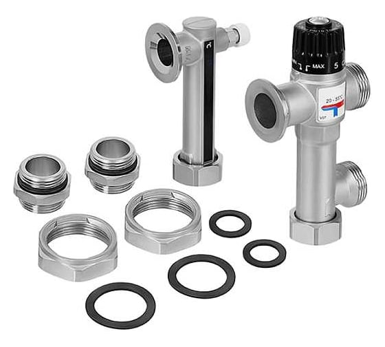Смесительный насосный узел коллектора Hoobs Т.П. Тр.= 20-43 °C HB-6500P8N102110H