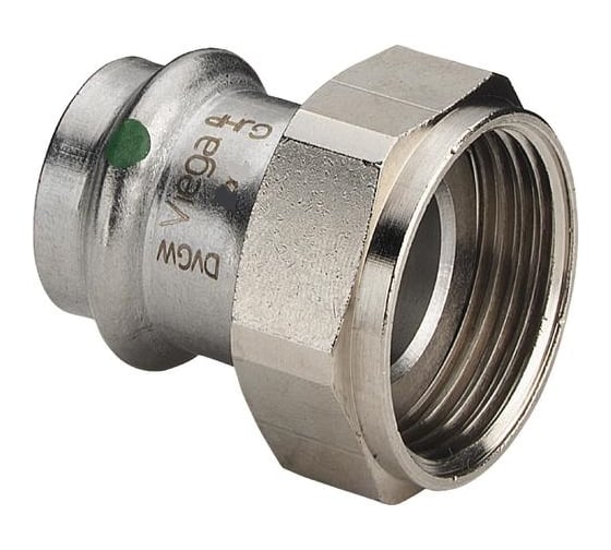 Переходник Viega "пресс-резьба" Sanpress Inox 28x1" 437633 1