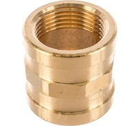 Муфта Viega ВВ, 3/4", бронза RX, равнопроходная 266554