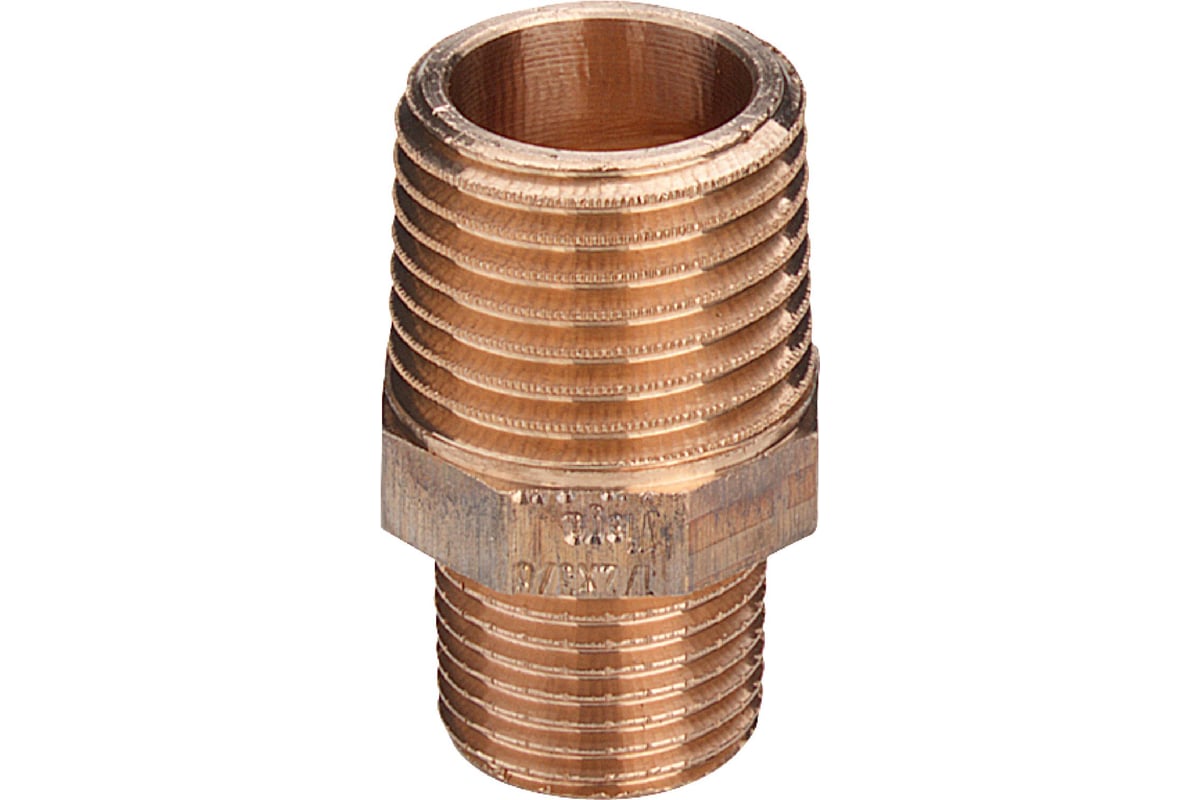 Ниппель Viega НН, 1", 1/2", бронза, редукционный 320287 - выгодная цена ...