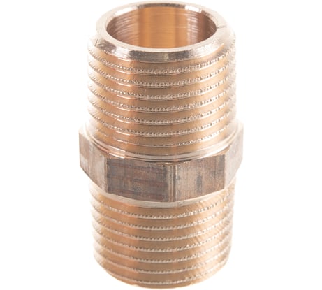 Ниппель Viega НН, 1/2", бронза, равнопроходной 266592