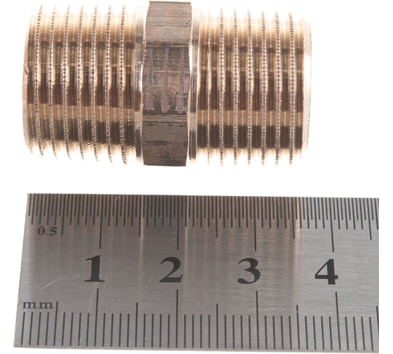 Ниппель Viega НН, 1/2", бронза, равнопроходной 266592