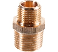 Ниппель Viega НН, 1/2", 3/8", бронза, редукционный 266530