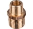 Ниппель Viega НН, 1/2", 3/8", бронза, редукционный 266530 6