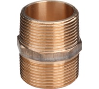 Ниппель Viega НН, 1/4", бронза, равнопроходной 320416