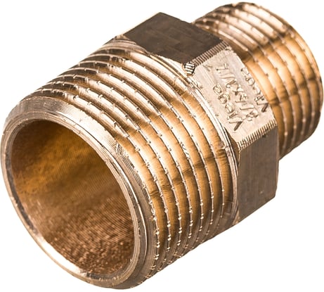 Ниппель Viega НН, 3/4", 1/2", бронза, редукционный 266523