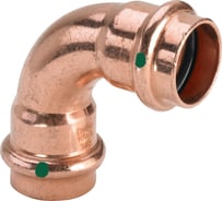 Отвод ViegaBB 90 Profipress, c SC-Contur, 18 мм, медь 291495