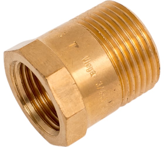 Ниппель-переход Viega НВ, 3/4", 1/2", бронза 441494