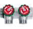 Коллектор Hoobs латунный хром 1" x 3/4" (евроконус) - 2 вых. 03104H 4
