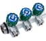 Коллектор Hoobs латунный хром 1" x 3/4" (евроконус) - 3 вых. 03105H 2