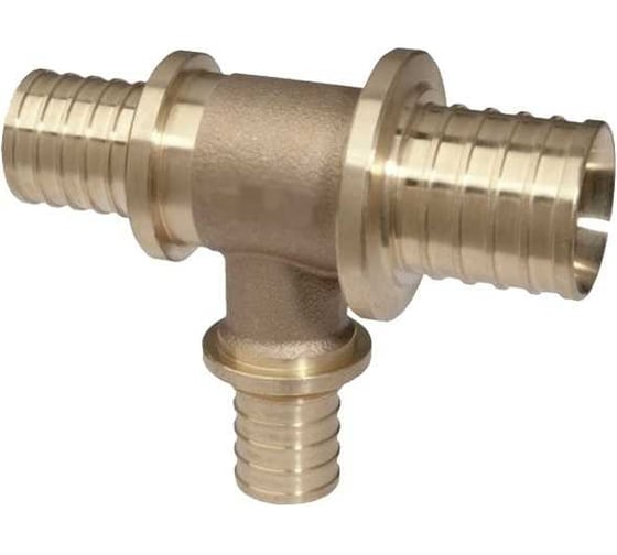 Тройник прямой переходной Hoobs 25x3.5-16x2.2-16x2.2, 5 шт HB-PEXTA-251616 1