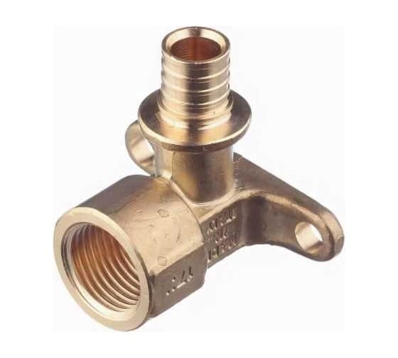 Угольник прямой переходной настенный с внутренней резьбой Hoobs 20x2.8-G1/2", 10 шт HB-PEXTU-202812 1