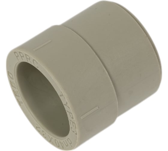 Муфта переходная TEBO PPR, 40x32, нар-вн, серый 031020247