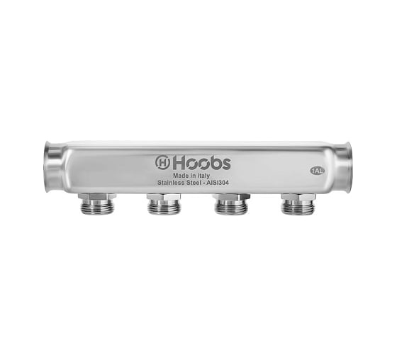 Коллектор Hoobs нержавеющая сталь, без регулировки, 1"х3/4"-2 вых. HB-INCGO-111502 1