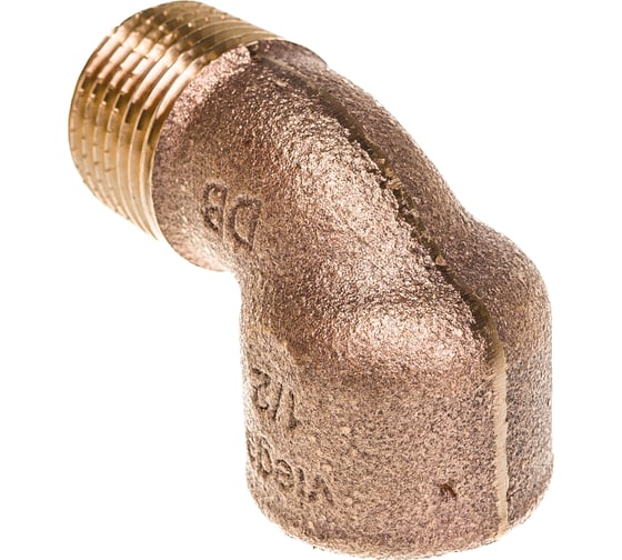 Угол Viega, 90, НВ, 1/2", бронза RX 264024