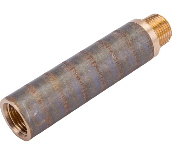 Удлинитель Viega, НВ, 1/2"х100 мм бронза 357245