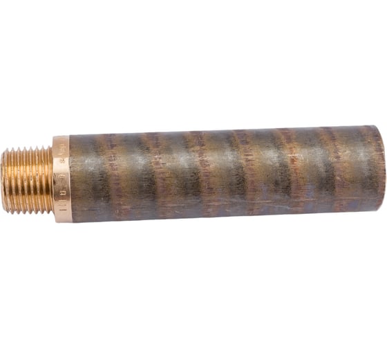 Удлинитель Viega, НВ, 1/2"х100 мм бронза 357245