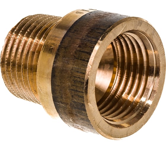 Удлинитель Viega, НВ, 1/2"х15 мм бронза 651121