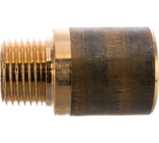 Удлинитель Viega, НВ, 1/2"х30 мм, бронза Viega 354992