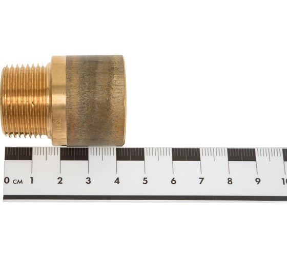 Удлинитель Viega НВ 3/4"х25 мм бронза 355036