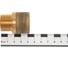 Удлинитель Viega НВ 3/4"х25 мм бронза 355036 3