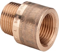 Удлинитель Viega НВ 3/4"х50 мм бронза 357252