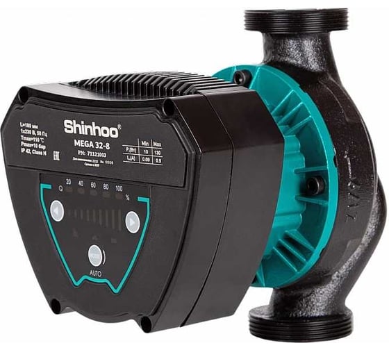 Насос циркуляционный Shinhoo MEGA 25-12 230V /96/ 71121002