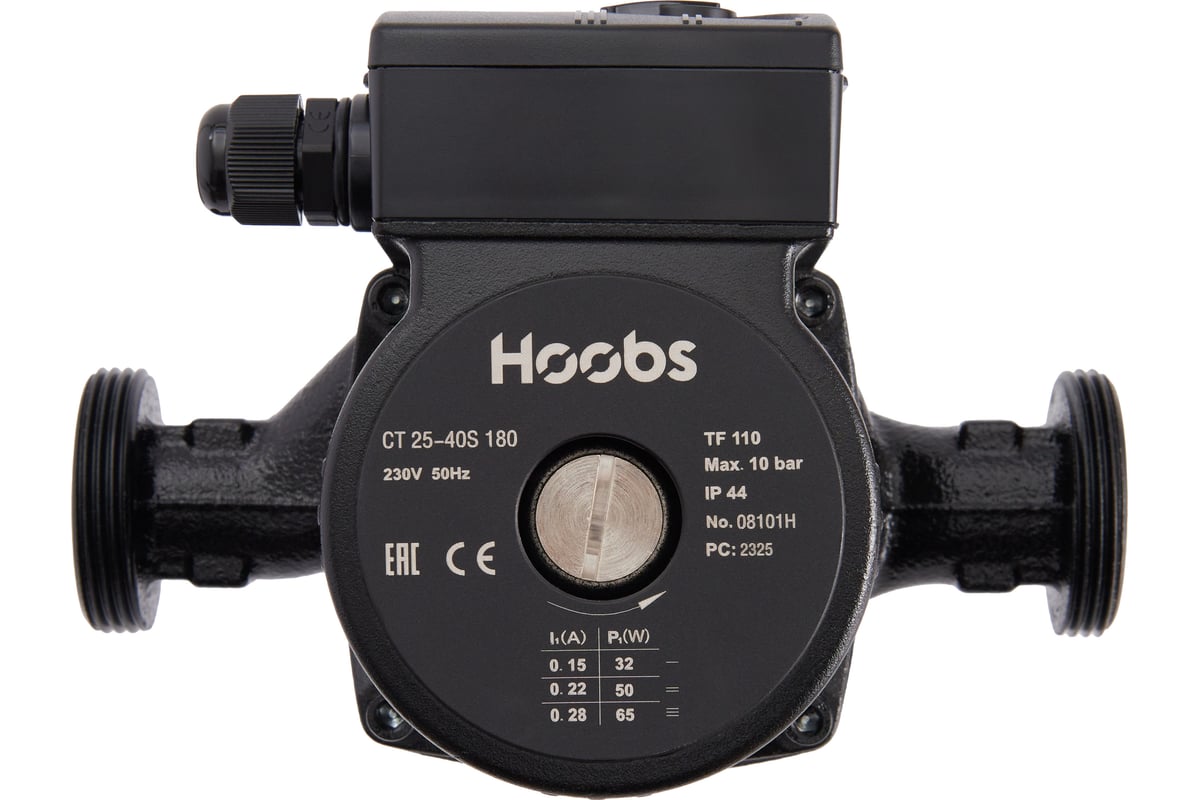 Насос Hoobs CT 25-40S 180 1x230В 50Гц 08101H