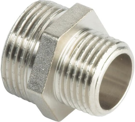 Ниппель переходной Altstream НР 2x1 1/2", латунь 003060212