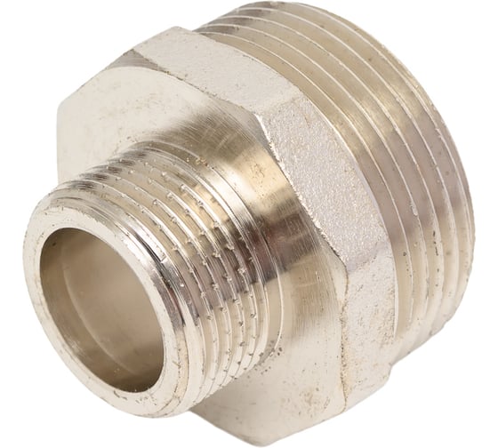Ниппель переходной Altstream НР 1 1/4x3/4", латунь 003060207 1