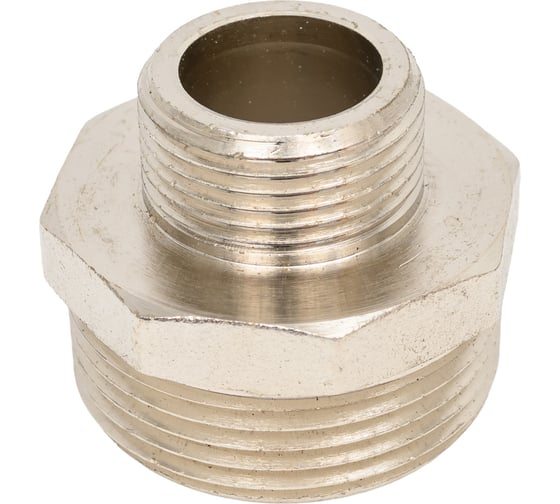 Ниппель переходной Altstream НР 1 1/4x3/4", латунь 003060207