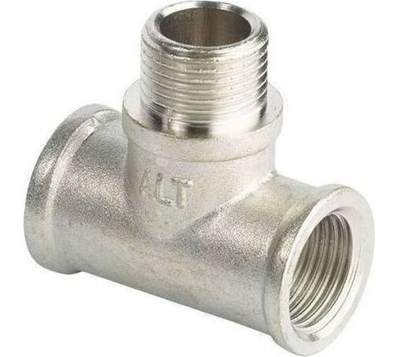 Тройник Altstream ВР/НР/ВР 1/2", латунь 003040301 1