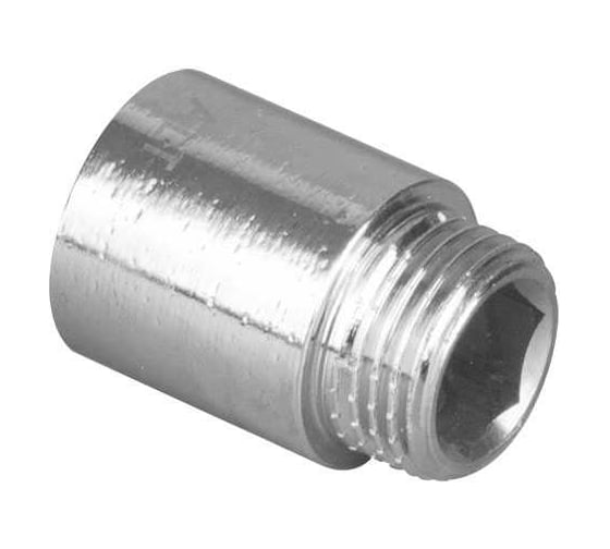 Удлинитель хромированный Altstream ВР/НР 1/2"x80 мм, латунь 003140210 1