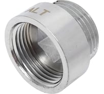 Удлинитель хромированный Altstream ВР/НР 1"x15 мм, латунь 003140242