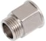 Удлинитель шестигранный Altstream ВН/НР 1/2"x20 мм, латунь 003140103 3