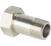 Штуцер с накидной гайкой Altstream 3/4"x1", латунь 003130202