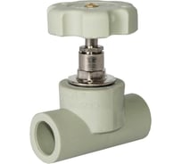 Вентиль TEBO PPR 20мм серый 031060302