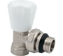 Регулирующий клапан AQUALINK  для радиатора с уплотнением угловой вн-нар 1/2" 02675