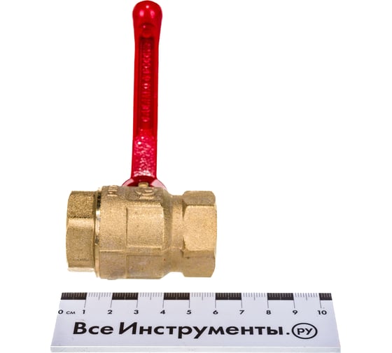 Кран шаровой ГАЛЛОП Креп 320 Ду20 Ру16 м/м, латунь, полнопроходной, рычаг 103198 007-6776