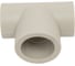 Переходной тройник TEBO PPR 20x25x20 серый 031040204 2