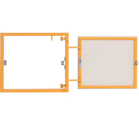 Люк стальной ревизионный Евростандарт РРЗ (600х400 мм) ДЕЛАЙТ 20006040