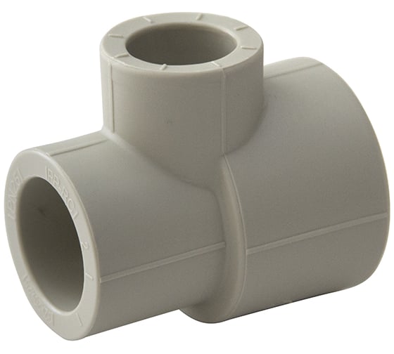 Переходной тройник TEBO PPR 32x20x25 серый 031040209 1
