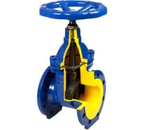 Задвижка Zetkama чугун, Ду300 Ру16, 110C 111D300C57 007-7637