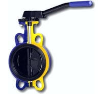 Затвор Zetkama поворотный, чугун Ду65 Ру16, диск чугун EPDM 497B065C67 107-5238