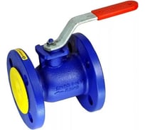 Кран Zetkama шаровой, чугун, Ду100 Ру16, фланцевый, 150С 565A100C09 007-6822
