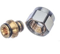 Комплект 3 в 1 FAR Концовка для м-пл. труб 16x2 евроконус 1/2" FC 6076 58802 SET3